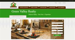 Desktop Screenshot of greenvalleyrealtors.com
